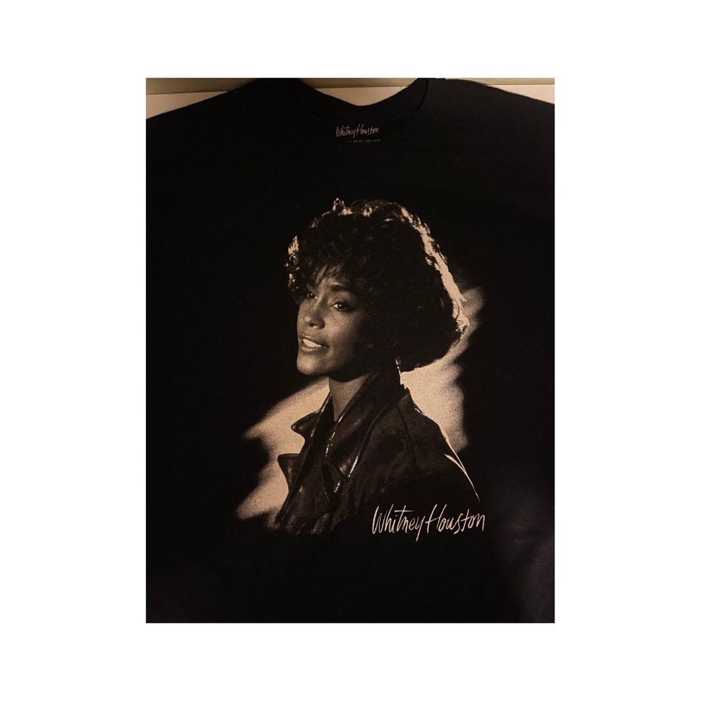 (2 for $35 deal)Whitney Houston oversized graphic tee NWOT